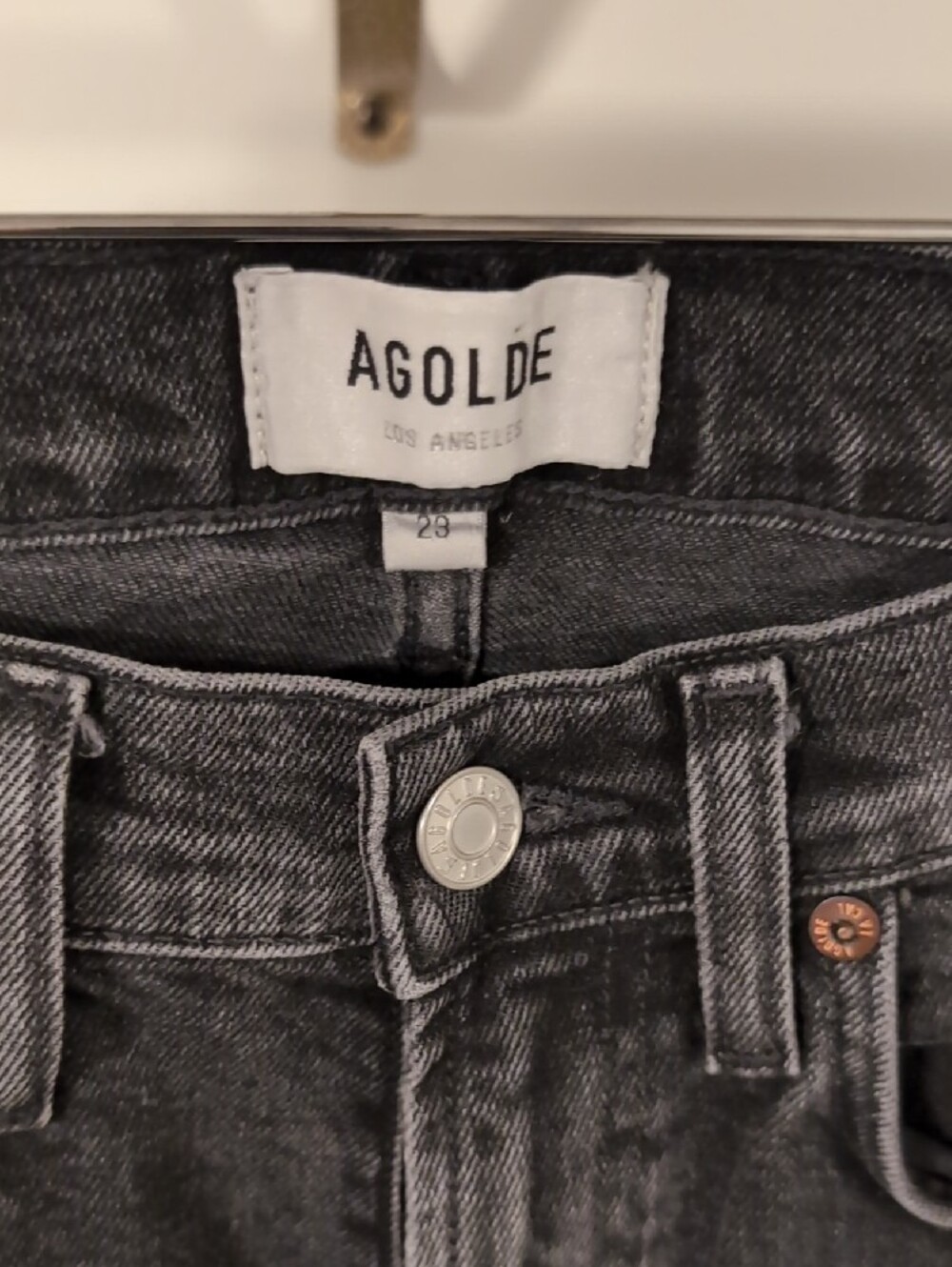 Agolde High Rise Denim - Picture 2 of 5